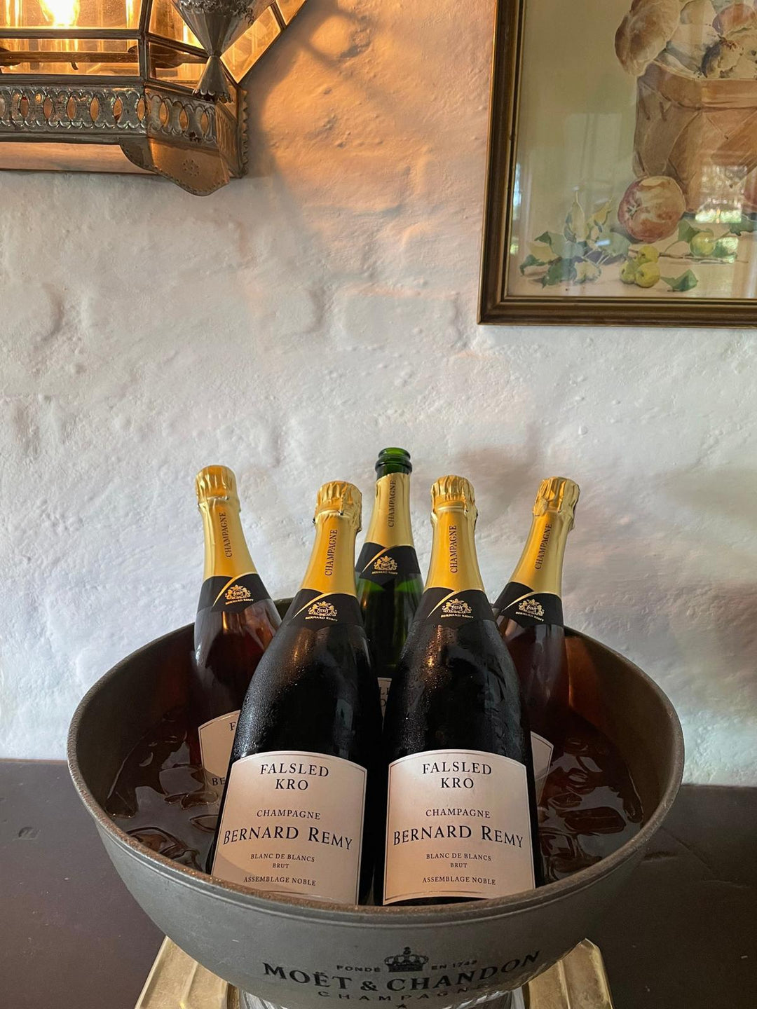 Falsled Kro Champagne Blanc de Blanc, Bernard Remy